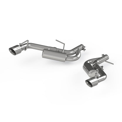 MBRP 16-19 Chevrolet Camaro 2.5in Aluminum Non NPP Axle Back Exhaust System - 4in Dual Wall Tips.