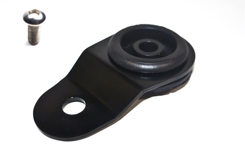 Torque Solution Radiator Mount w/ Insert ( Black ) : Mitsubishi Evolution 7/8/9.