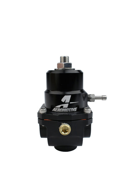 Aeromotive Adjustable Regulator - 3-15PSI - .313 Valve - (2) -08 Inlets/ -08 Return.