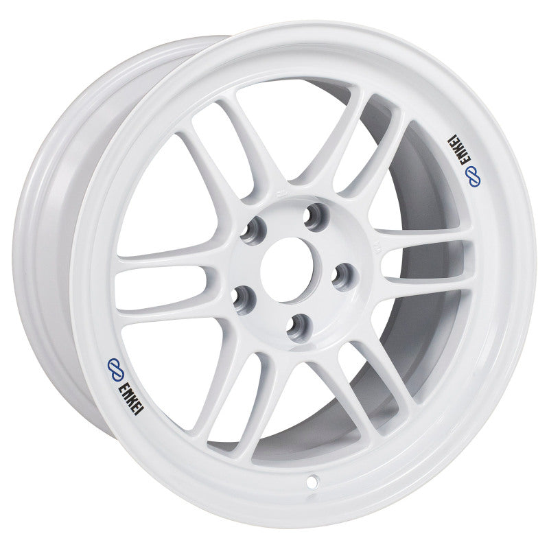 Enkei RPF1 17x9 5x114.3 22mm Offset 73mm Bore Vanquish White Wheel.