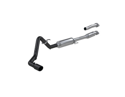 MBRP 2021+ Ford F-150 2.7L/ 3.5L Ecoboost 5.0L Single Side 3in Black Coated Catback Exhaust.