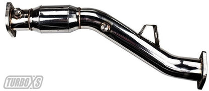 Turbo XS 08-12 WRX-STi / 04-09 LGT High Flow Catalytic Converter Pipe.