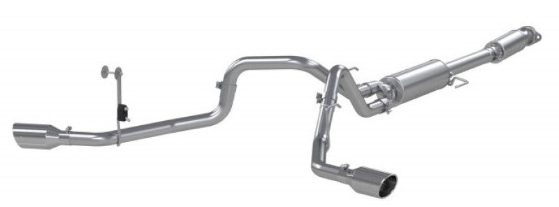MBRP 2021+ Ford F-150 5.0L/3.5L/ 2.7L Ecoboost 3in Cat Back 2.5in Dual Split Exit T409 Exhaust.