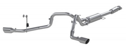 MBRP 2021+ Ford F-150 5.0L/3.5L/ 2.7L Ecoboost 3in Cat Back 2.5in Dual Split Exit T409 Exhaust.