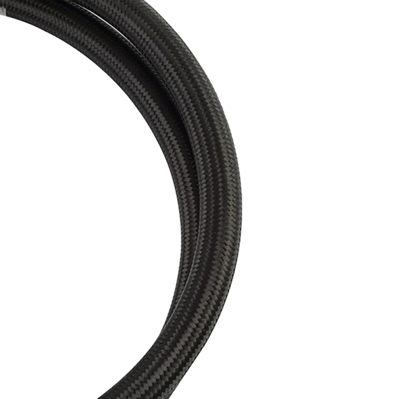 Mishimoto 3Ft Stainless Steel Braided Hose w/ -10AN Fittings - Black