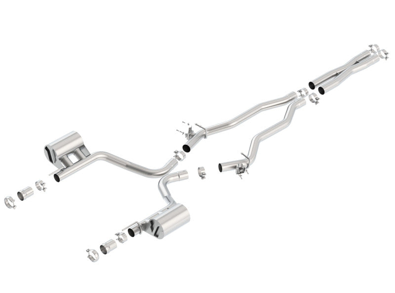 Borla 15-16 Dodge Challenger SRT/Scat Pcak 6.4L V8 ATAK Catback Exhaust.