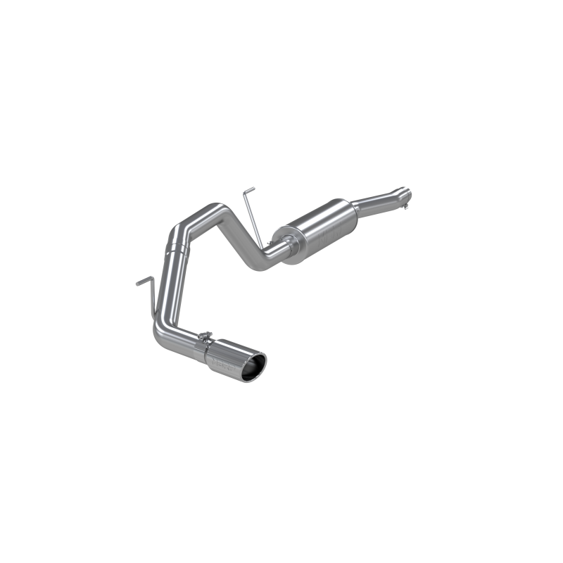 MBRP 2004-2006 Nissan Titan 5.6L EC/CC Cat Back Single Side.