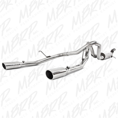 MBRP 09-11 Chev/GMC Colorado/Canyon 5.3L V8 EC/CC-SB Cat Back Dual Split Rear Exit T409.