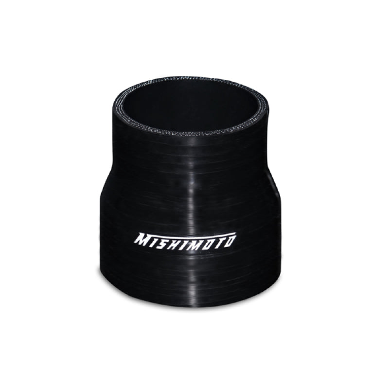 Mishimoto 2.25 to 2.5 Inch Black Transition Coupler.