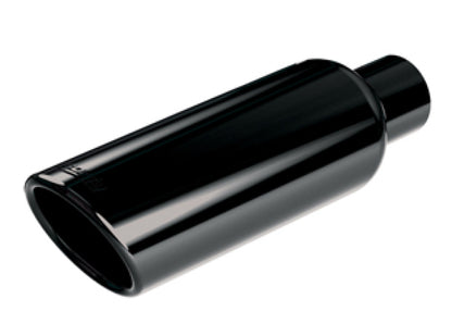 Borla Atak Cat-Back 15-17 Ford Mustang GT 5.0L V8 MT/AT 3in pipe 4in Black Chrome Tips.