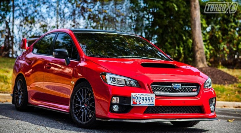 Turbo XS 2015 Subaru WRX/STI License Plate Relocation Kit.