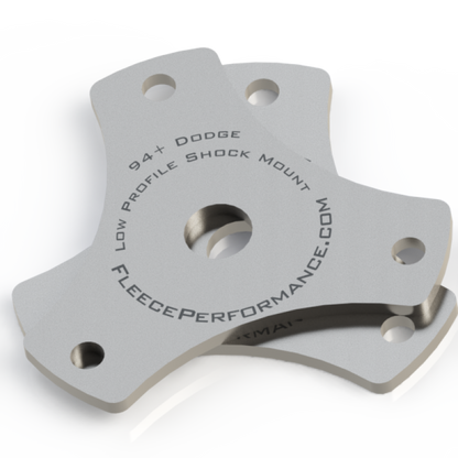 Fleece Performance 2500 and 3500 Low Profile Shock Mounts.