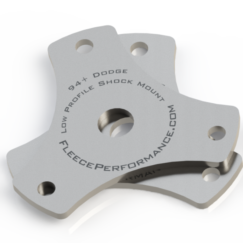 Fleece Performance 2500 and 3500 Low Profile Shock Mounts.