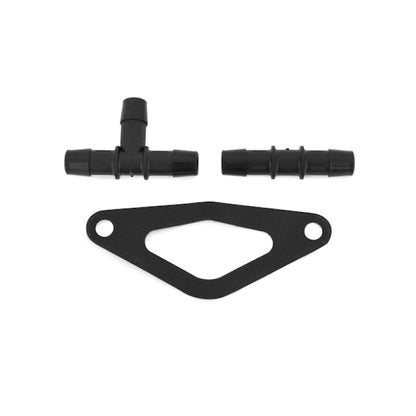Mishimoto Subaru 02-07 WRX/04-07 STi Top-Mount Intercooler Kit - Powder Coated Silver & Black Hoses.