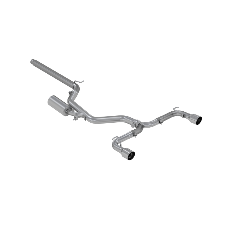 MBRP 15-20 VW 2.0L Turbo Golf GTI MK7 3in T304 Cat Back Exhaust w/ Dual Split Rear Exit.