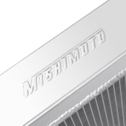 Mishimoto Universal Dual Pass Race Radiator 27x19x3 Inches Aluminum Radiator.