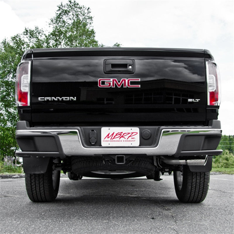 MBRP 2015 Chevy/GMC Colorado/Canyon 2.5L & 3.6L Black Coated 3in C/B Single Side Exit.
