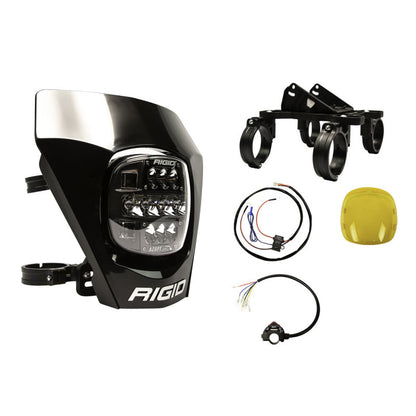 Rigid Industries Adapt XE LED Moto Kit - Black.