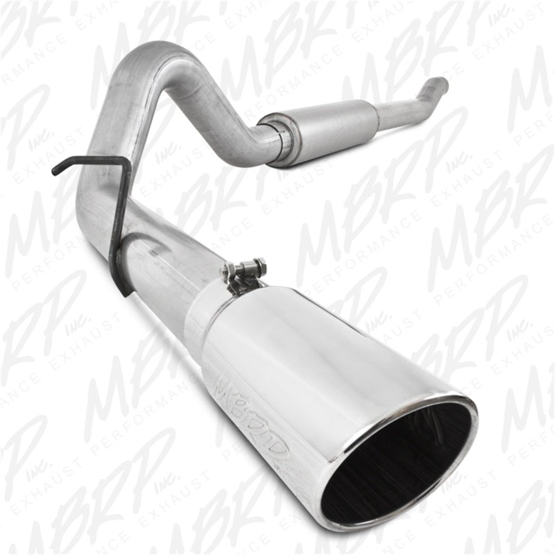 MBRP 2003-2007 Ford F-250/350 6.0L EC/CC Turbo Back Single Side (Stock Cat).