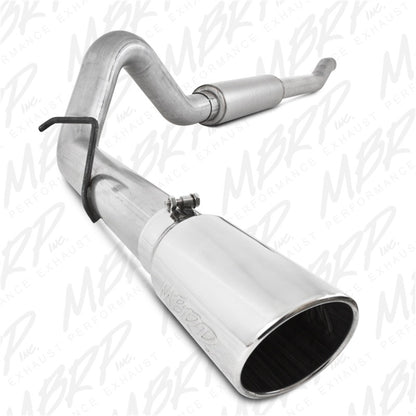 MBRP 2003-2007 Ford F-250/350 6.0L EC/CC Turbo Back Single Side (Stock Cat).