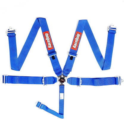 RaceQuip Blue SFI CAMLOCK 5pt PD Lap Seat Belt.