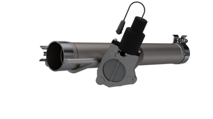 QTP 09-18 Ram 1500 3in 304SS Aggressor Cutout Mid Pipe.