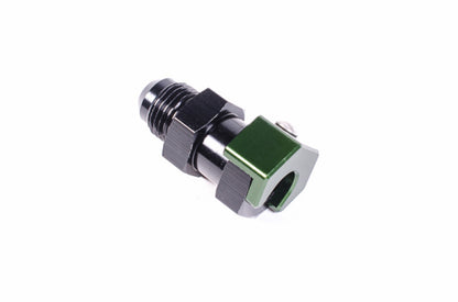 Radium Engineering 3/8in SAE Female to 6AN Male Low Profile Fitting.