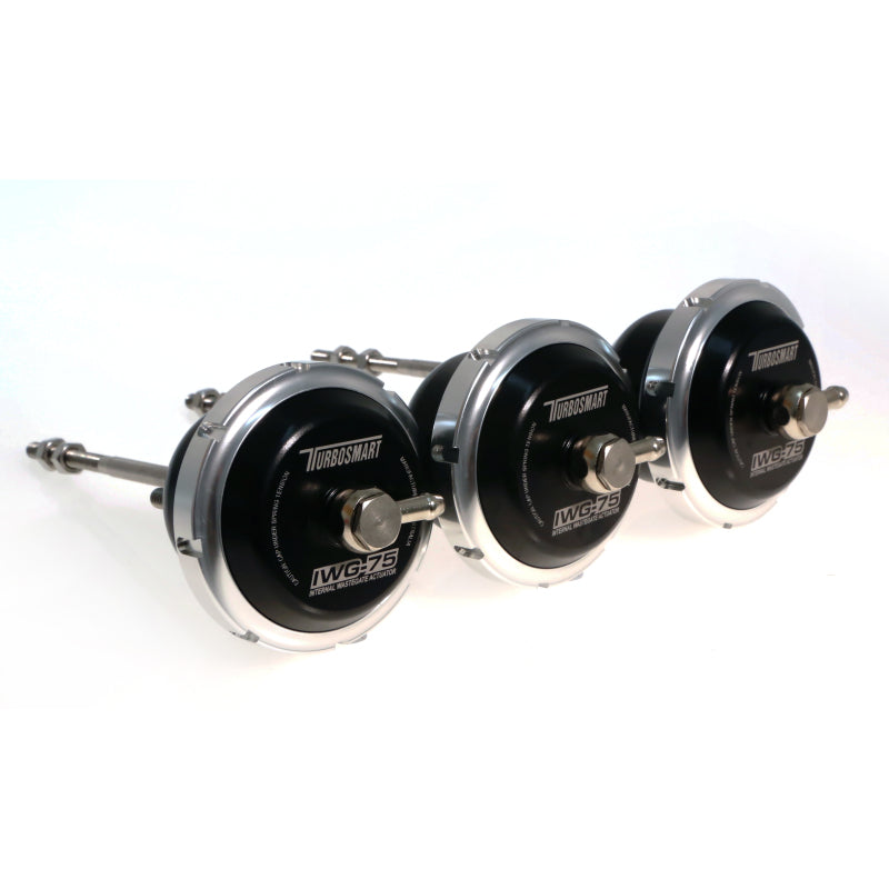 Turbosmart Universal IWG75 Borg Warner B2 160mm Rod Black 14PSI Internal Wastegate.