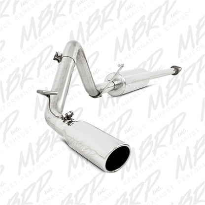 MBRP 05-13 Toyota Tacoma 4.0L EC/CC Cat Back Single Exit Aluminized Exhaust.