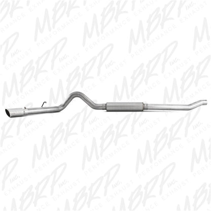 MBRP 2003-2007 Ford F-250/350 6.0L EC/CC Cat Back Single Side (Stock Cat).