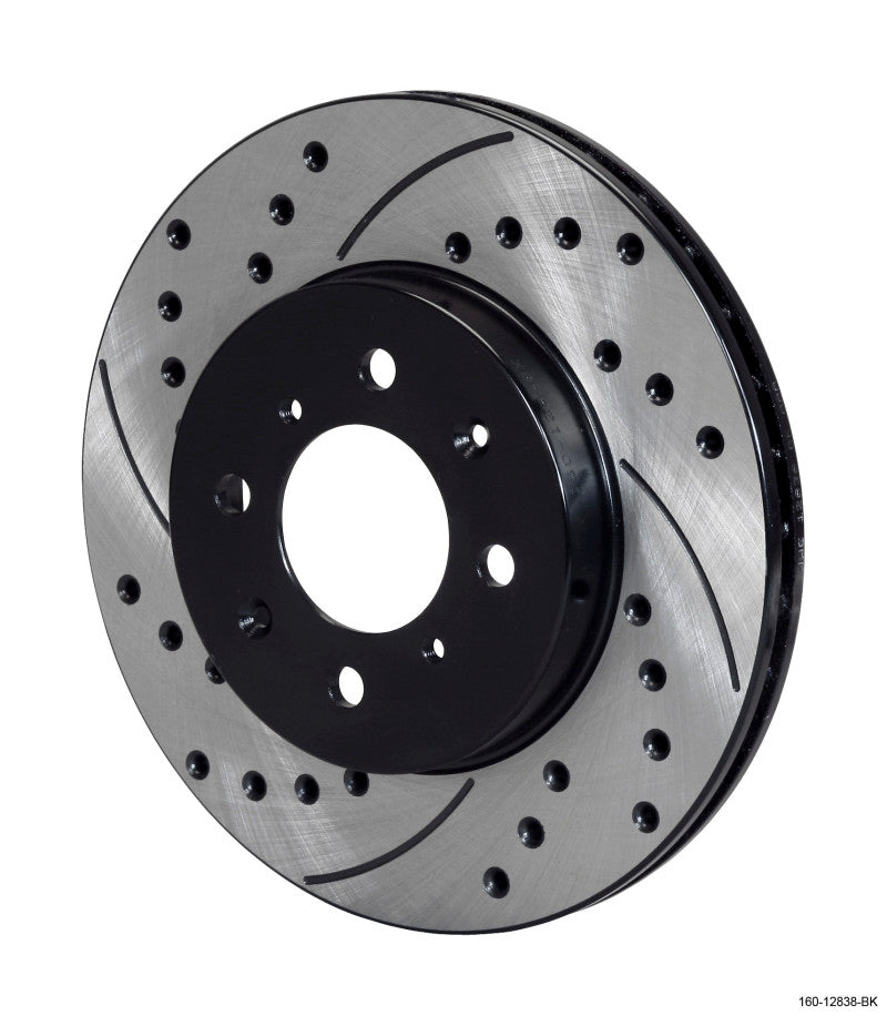 Wilwood Rotor-.68in Offset-SRP-BLK-Drill-RH 10.32 x .83 - 4 x 3.93.