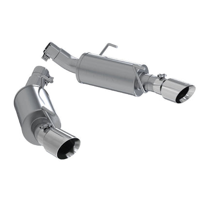 MBRP 05-10 Ford Mustang GT 5.0/Shelby GT500 Dual Mufflers Axle Back Split Rear T304.
