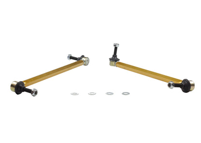 Whiteline 10+ Chevy Camaro FR Coupe Front Sway Bar - Link Assy H/D Adj Steel Ball (360mm C to C).