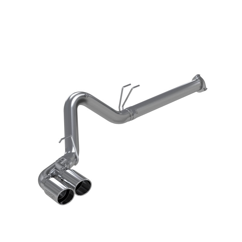 MBRP 2015 Ford F250/350/450 6.7L 4in Filter Back Dual Single Side Exit 5in Tips T409 Exhaust.