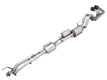 AWE Catback Exhaust w/ BashGuard - Diamond Black Tips | 3015-33826