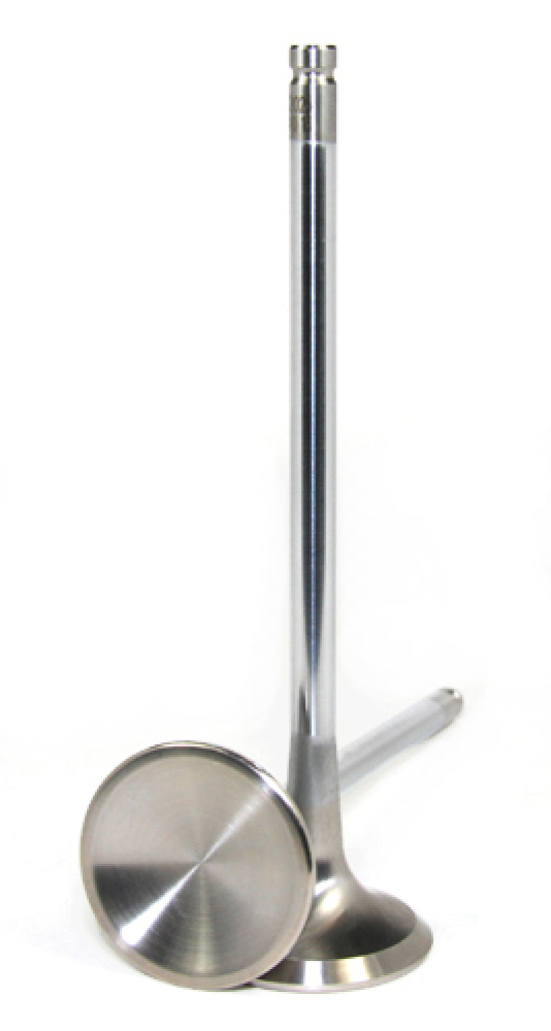 GSC P-D 4B11T Chrome Polished Super Alloy Exhaust Valve - 29mm Head (STD) - SET 8.