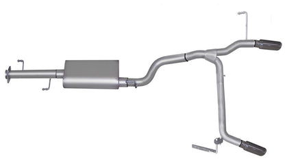 Gibson 07-14 Toyota FJ Cruiser Base 4.0L 2.5in Cat-Back Dual Split Exhaust - Aluminized.