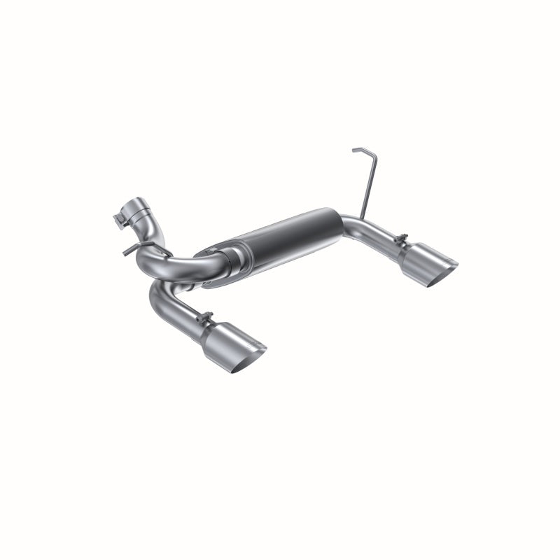 MBRP 07-14 Jeep Wrangler/Rubicon 3.6L/3.8L V6 Axle-Back Dual Rear Exit Aluminum Performance Exhuast.