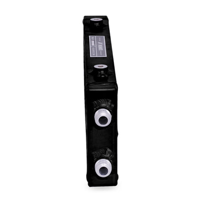 Mishimoto Universal Medium Bar and Plate Dual Pass Black Oil Cooler.