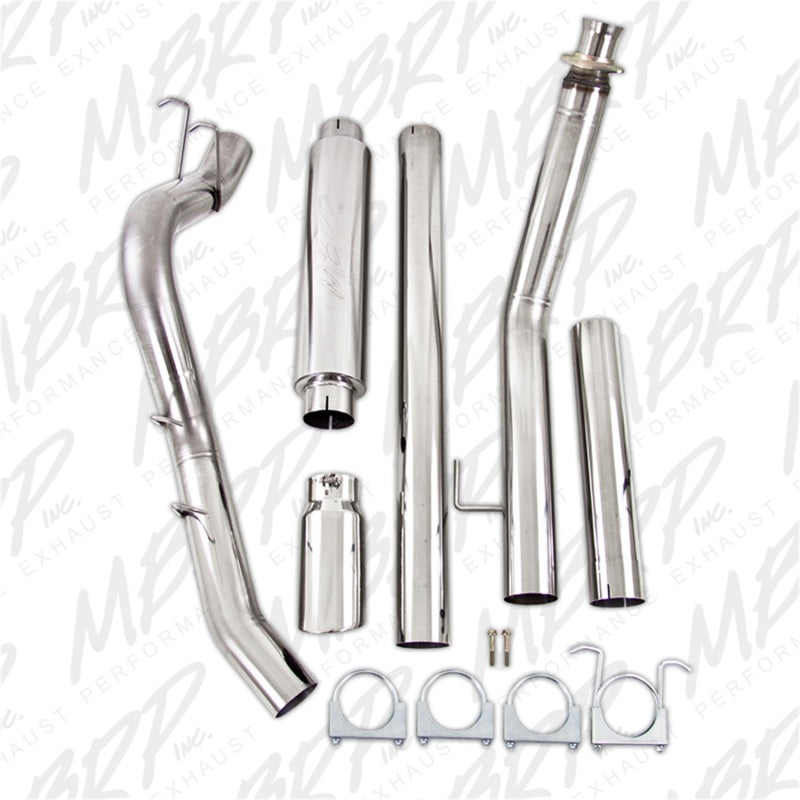 MBRP 1994-2002 Dodge 2500/3500 Cummins Turbo Back Single Side (94-97 Hanger HG6100 req.).