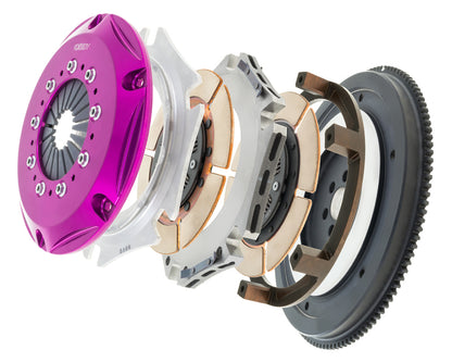Exedy 1989-1993 Nissan Skyline GTR L6 Hyper Twin Cerametallic Clutch Sprung Center Disc Push Type.