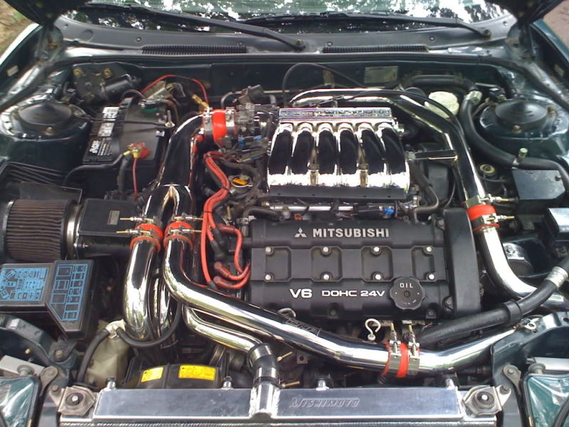 Mishimoto 91-99 Mitsubishi 3000GT Turbo Manual Aluminum Radiator.