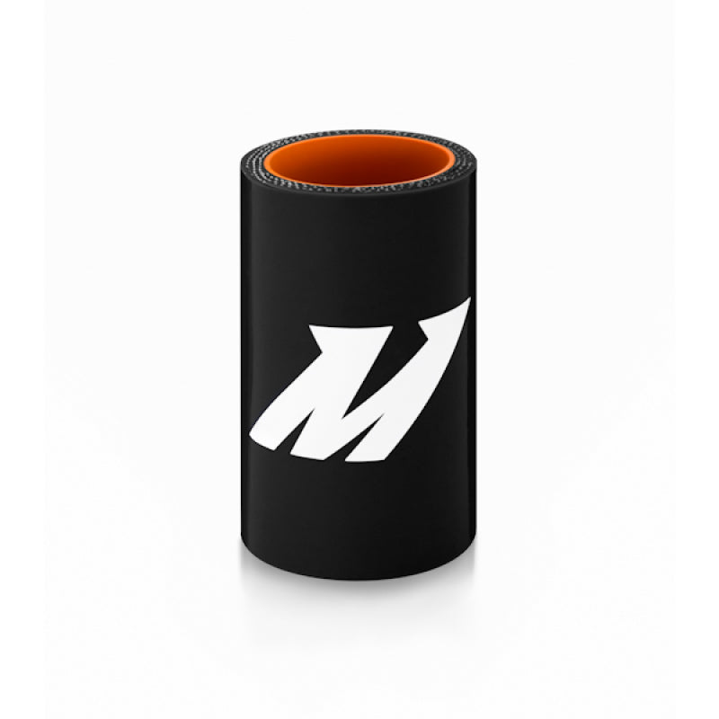 Mishimoto 1.375in Straight Black Hose Coupler.
