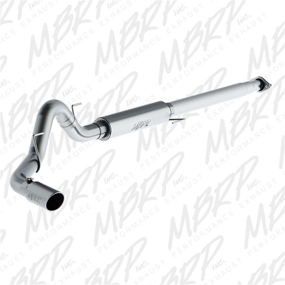 MBRP 2015 Ford F-150 2.7L / 3.5L EcoBoost 4in Cat Back Single Side Alum Exhaust System.