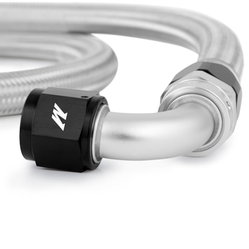 Mishimoto 5 Ft Stainless Steel Braided Hose w/ -10AN Fittings.