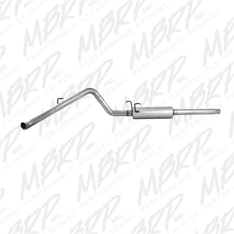MBRP 2004-2005 Dodge Ram Hemi 1500 5.7L SC/CC-SB Cat Back Single Side AL P Series Exhaust.
