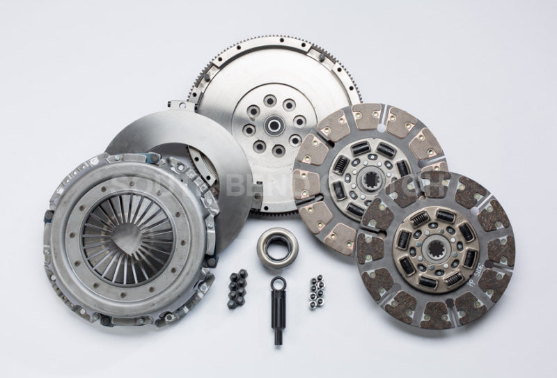 South Bend Clutch 94-98 Ford 7.3 Powerstroke ZF-5 Street Dual Disc Ford/Cummins Conv Clutch Kit.