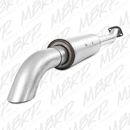 MBRP 11-12 Ford F-150 SVT Raptor 6.2L EC-SB/CC-SB 3.5in Cat Back Single Turn Down Alum Exhaust.