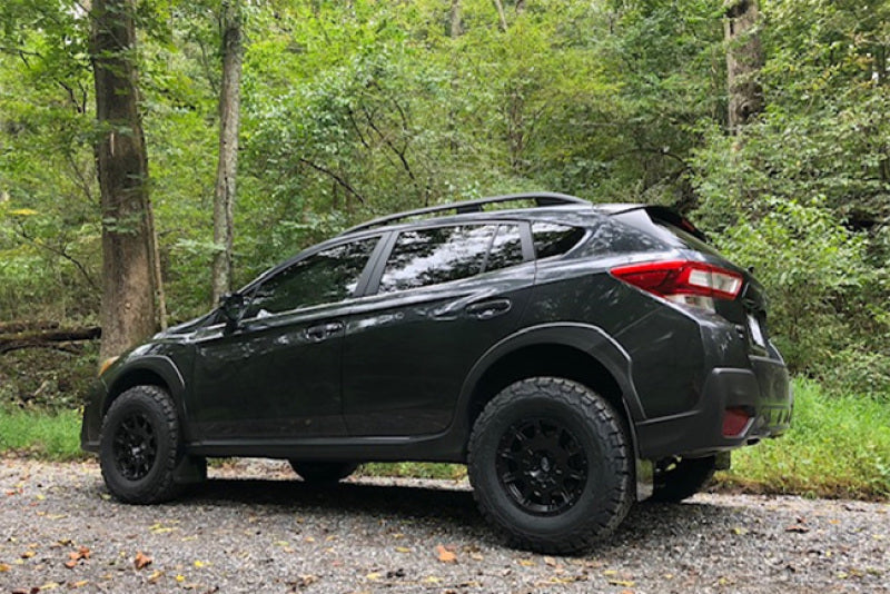 Rally Armor 18-19 Subaru XV Crosstrek Lift/AT UR Black Mud Flap w/ Red Logo.