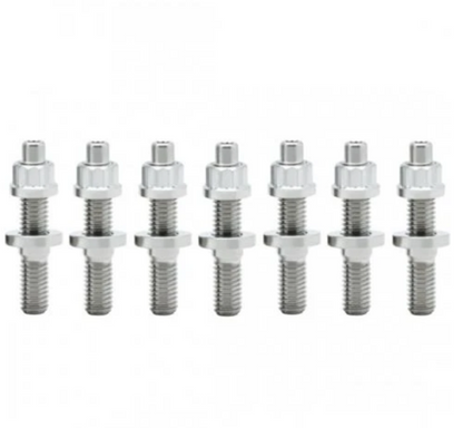 BLOX Racing SUS303 Stainless Steel Exhaust Manifold Stud Kit M8 x 1.25mm 45mm in Length - 7-piece.